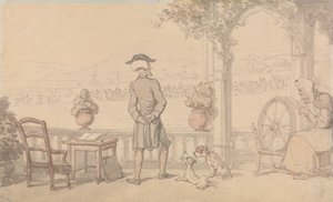 Il dottor Syntax soliloquio da Thomas Rowlandson
